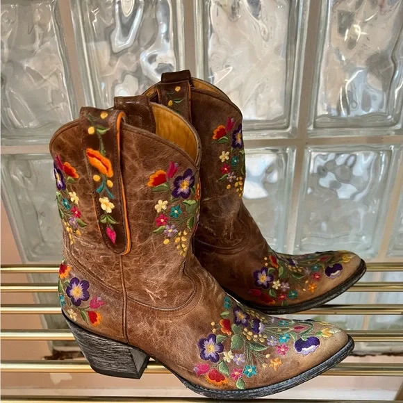 Old Gringo Shoes Old Gringo Floral Sora Short Boots Poshmark